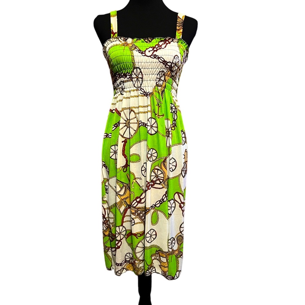 Romantic SiNi NWT multi colored size large beach dress